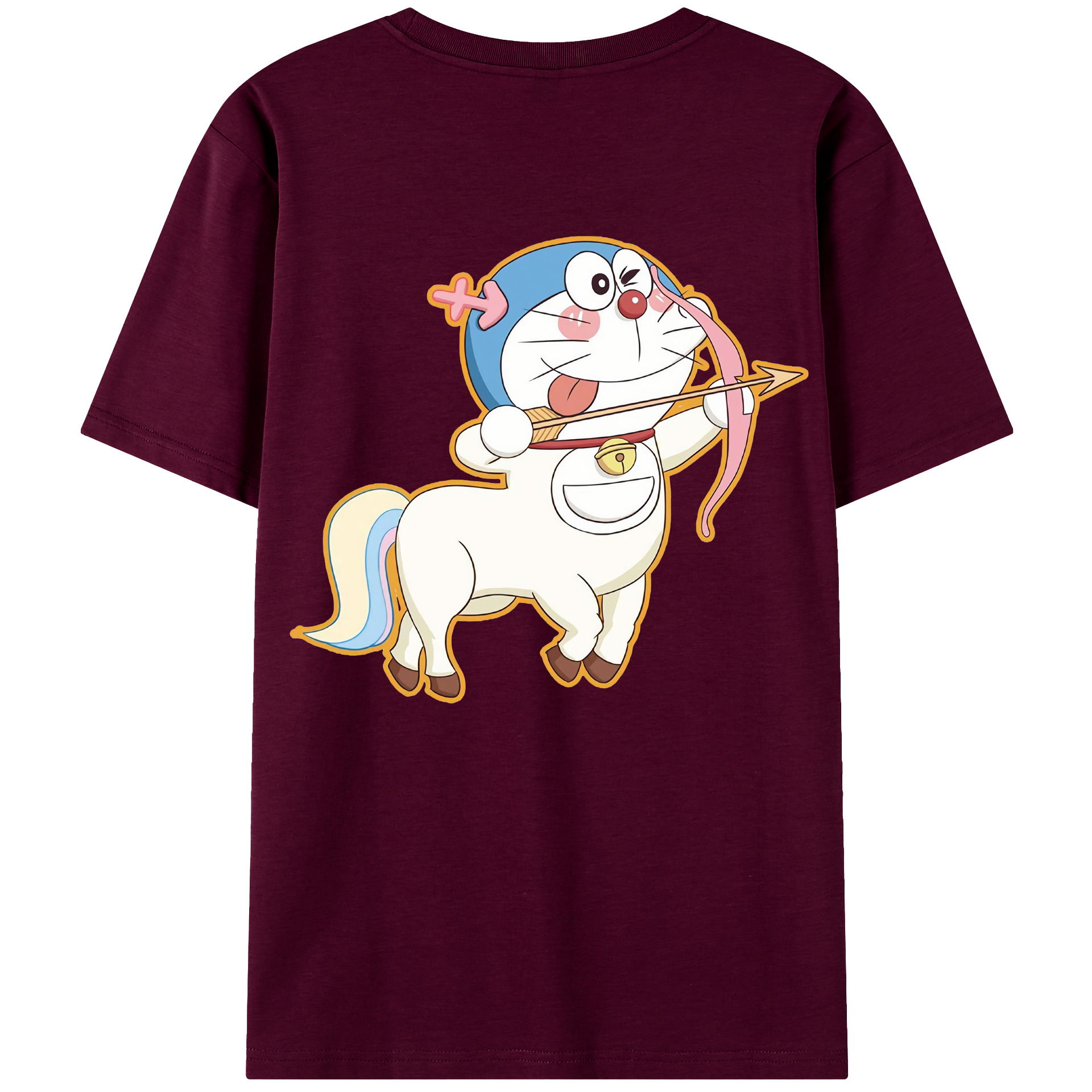 （画像用） ドラえもん Doraemon レディース半袖Tシャツ(バックプリント)